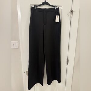 Good American Wide Leg Scuba Trousers - Size 10